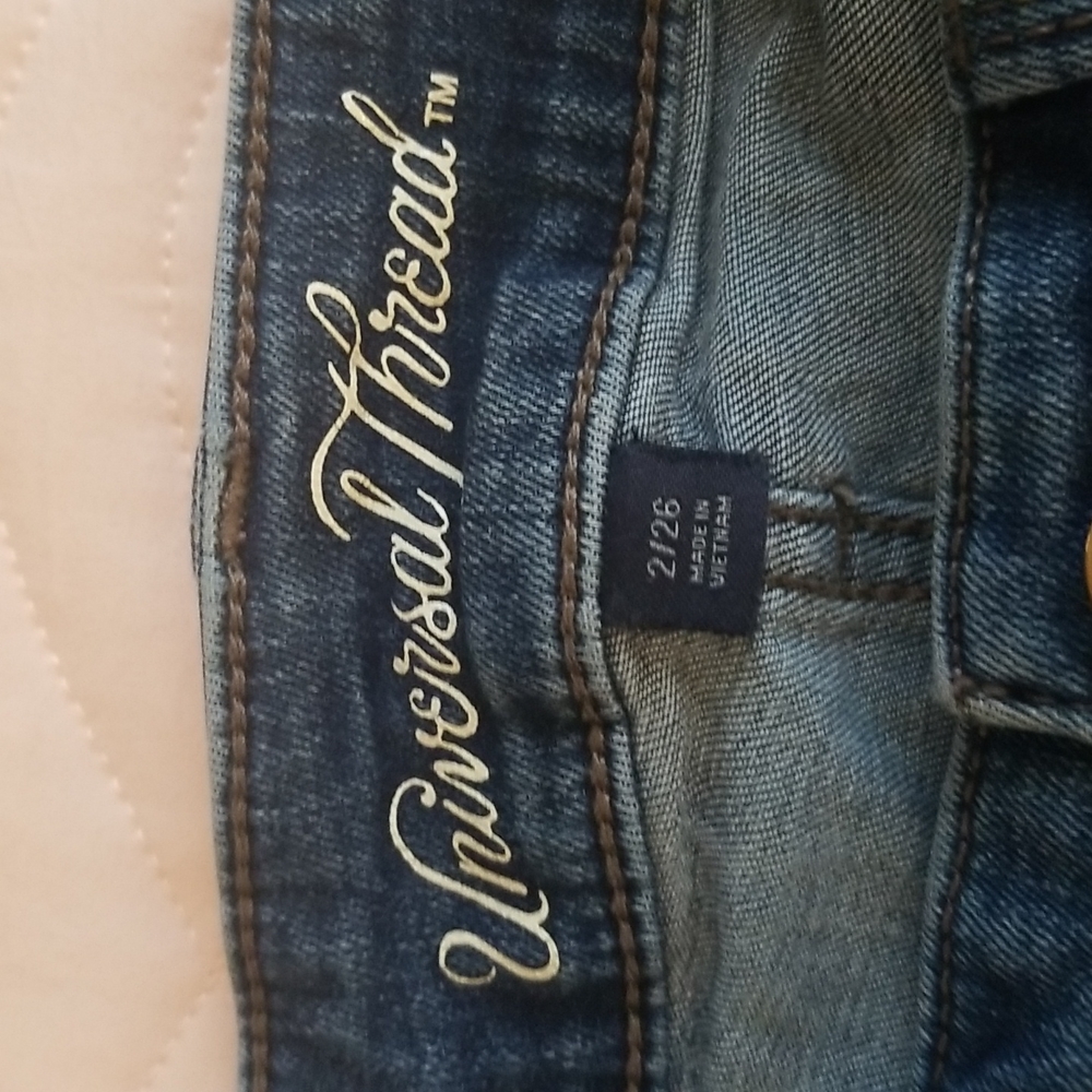 Universal Thread High Rise Midi Jean Short - Picture 3 of 4